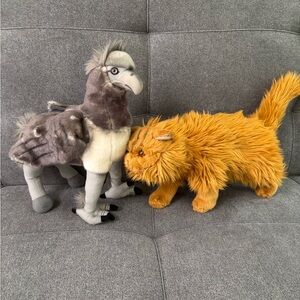 Wizarding World of Harry Potter Buckbeak Griffin and Hermione’s Crookshanks Cat